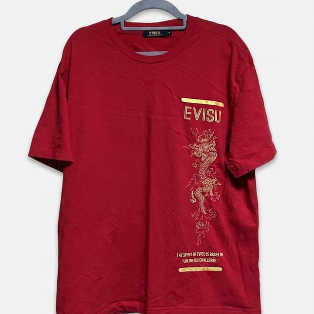 EVISU 프리미엄 반팔티 105