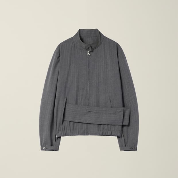 Nouvmaree EE 이이 BLOUSON GREY M