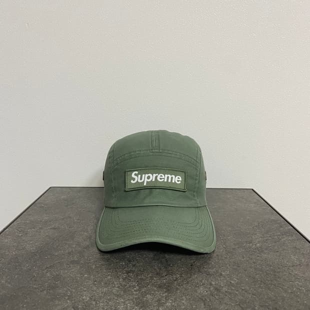 (OS) 슈프림 박스로고 캠프캡 모자 21ss 밀리터리 올리브 카키