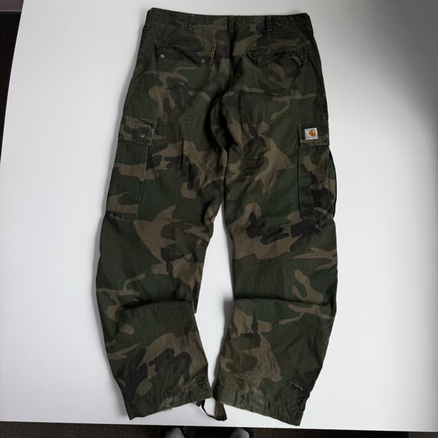 Carhartt 칼하트 WIP 에비에이션 카모 팬츠