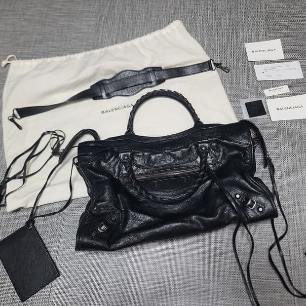 발렌시아가 모터백 숄더백 르시티백 시티백