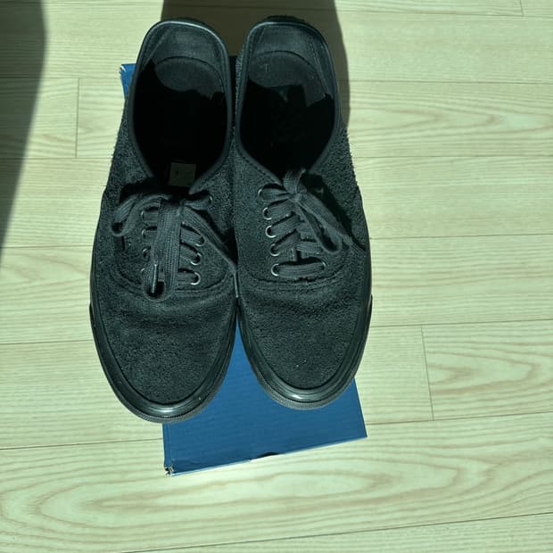 [275]반스 어센틱 44 헤어리스웨이드 유스룩북 신발