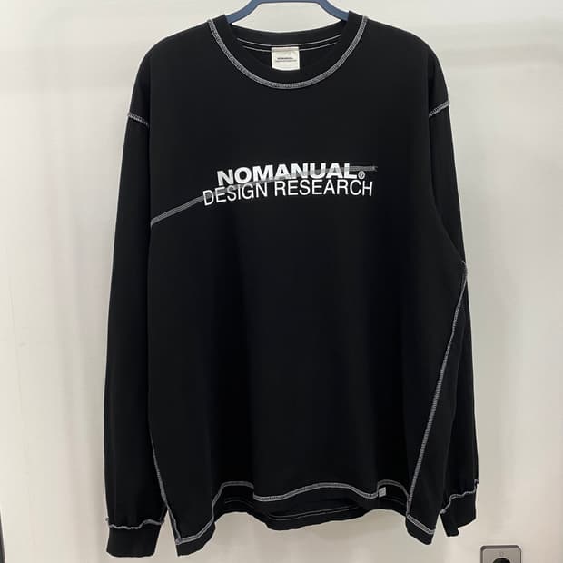 노매뉴얼 스티치 롱슬리브