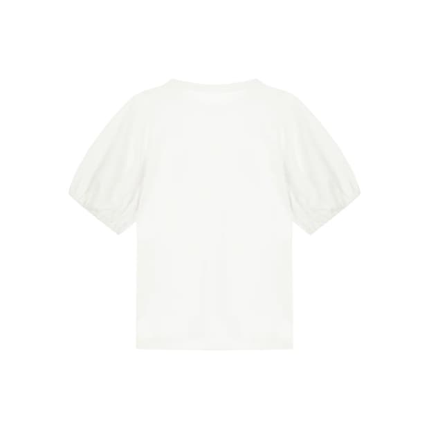 코스모스 shirring short sleeve tee 아이보리