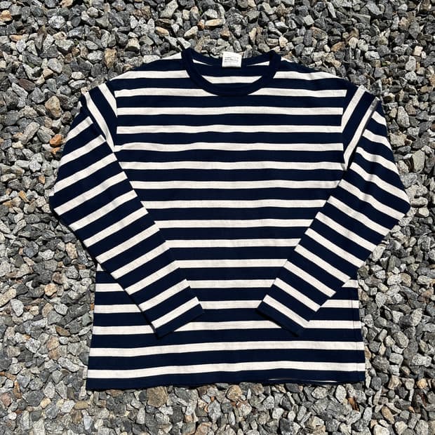  (MADE JAPAN) 스트라이프 긴팔티(실측확인)