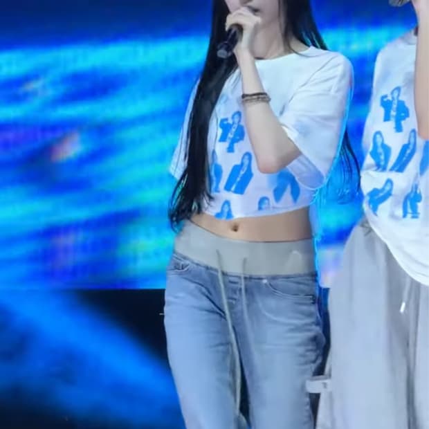 하투하 이안 밴딩 부츠컷 청바지