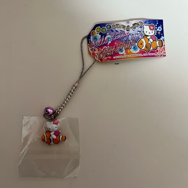 (레어) 헬로키티 오키나와 지역 한정 고전 스트랩