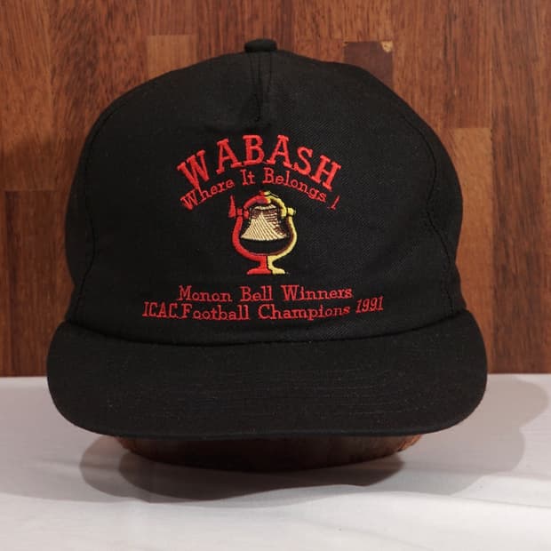빈티지 Wabash 모논 벨 우승 기념 트러커 캡