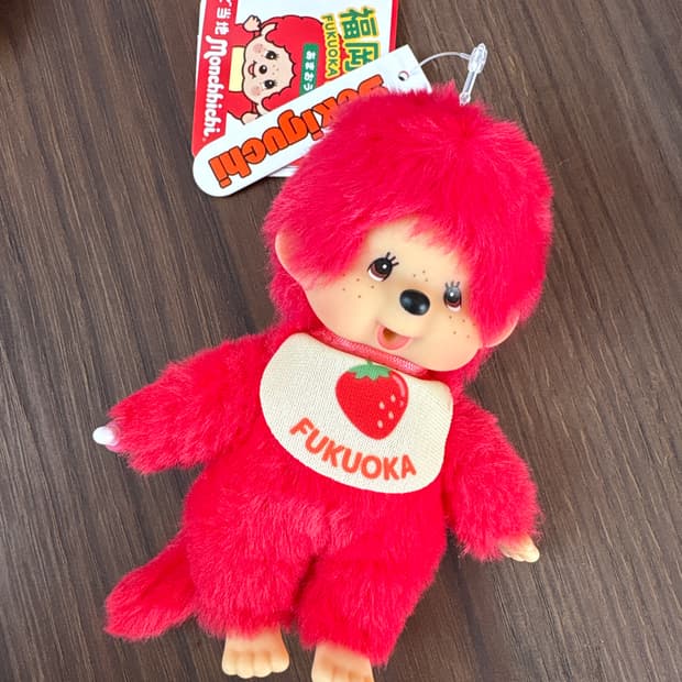 딸기 몬치치 키링