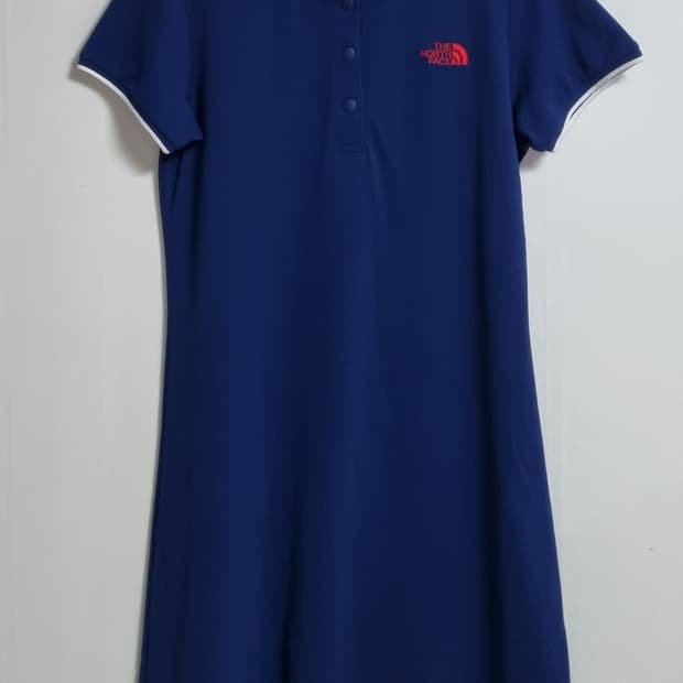 XS (44) 노스페이스 네이비 반팔 원피스
