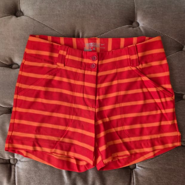 나이키 골프 여성 스트라이프반바지 4사이즈