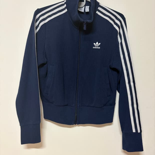 아디다스 니트탑 네이비 S 