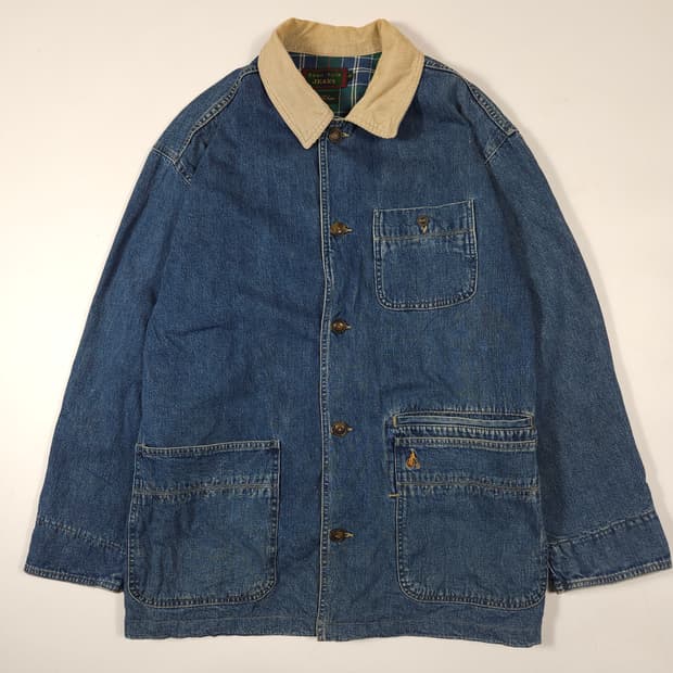 빈폴 데님 워크 초어자켓