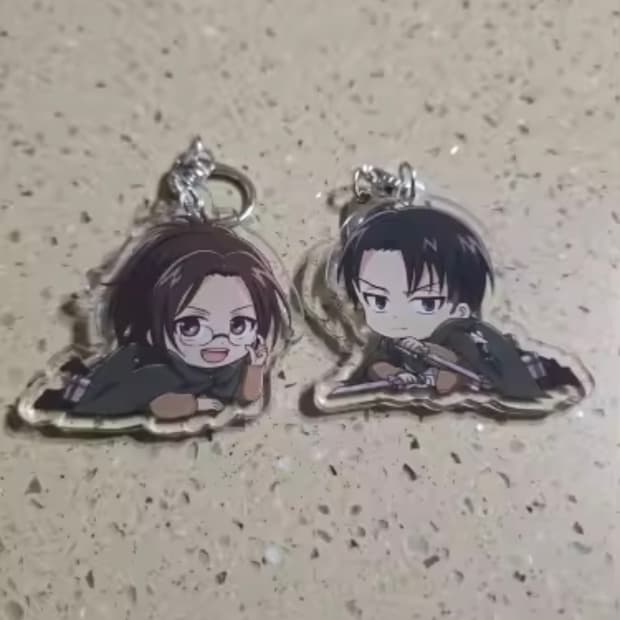 🔰 진격의 거인 리바이 한지 아크릴키링 (새상품)