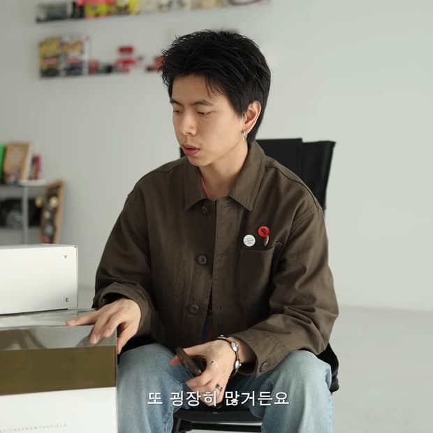 무신사 스탠다드 백사틴 쵸어자켓