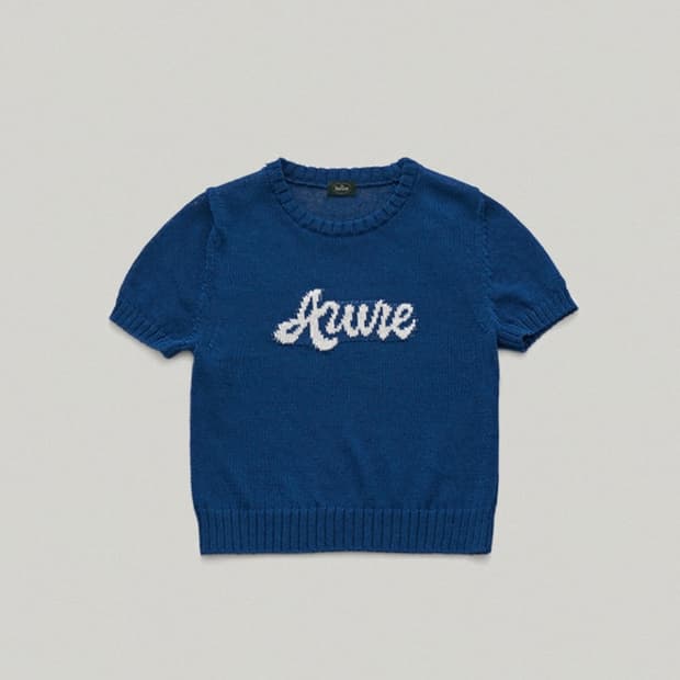 Azure knit sweater