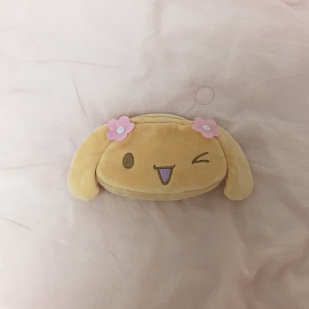 시나모롤 모카 양면 고전파우치