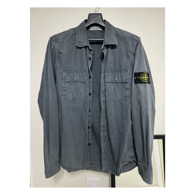 스톤아일랜드 올드이펙트 셔츠