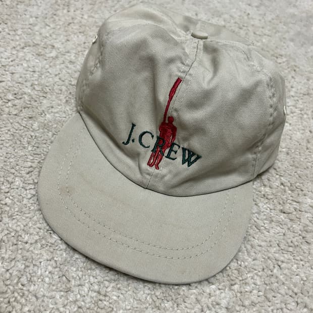 90s 제이크루 자이언트 로고 볼캡