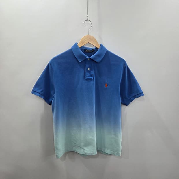 폴로랄프로렌 피케 그라데이션 카라티 L