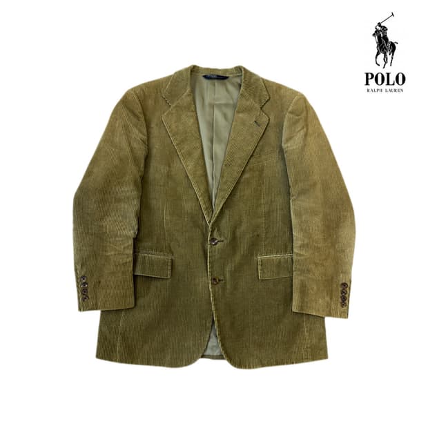 폴로 90s OG 제팬 코듀로이 블레이저
