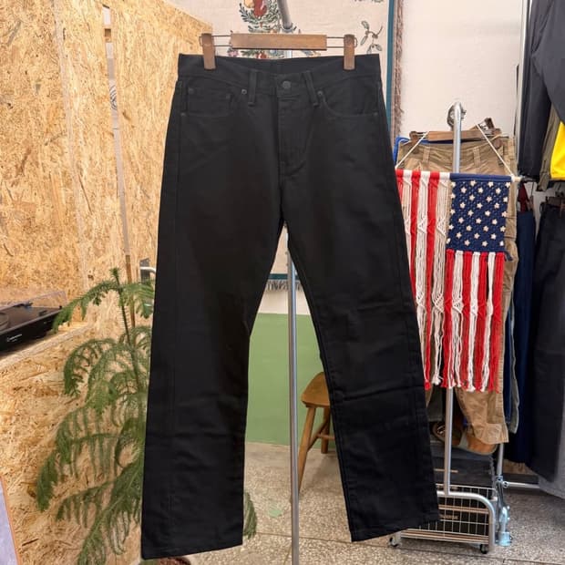 리바이스 505 블랙진 