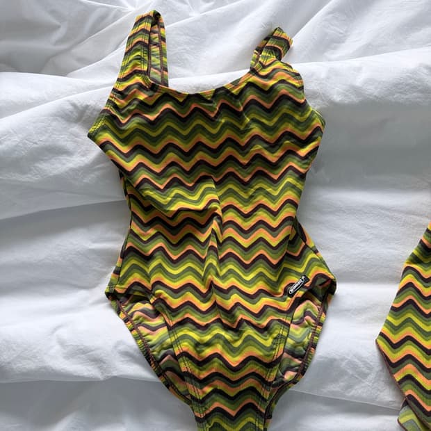 Missoni 원피스 수영복 & 랩스커트 빈티지