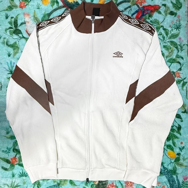 UMBRO 컬러블럭 와플 트랙자켓