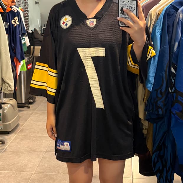 [NO.9] NFL 피츠버그 스틸러스 ROETHLISBERGER 7 져지