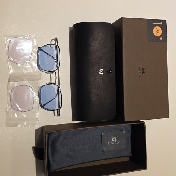 리가드즈 리가즈 RG1086TI 티타늄 안경 메탈테