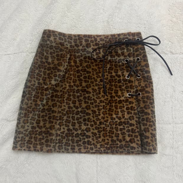 체리퀴리 레오파드 스커트 2사이즈