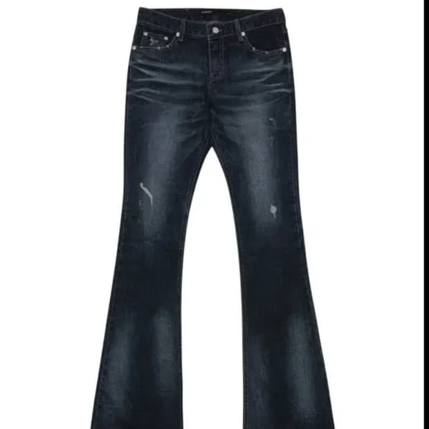 S 새상품) 보헤미안서울 딥블루 워싱진