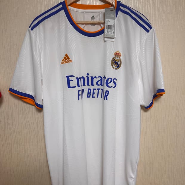 (정품) 레알 마드리드 21-22 홈 유니폼 