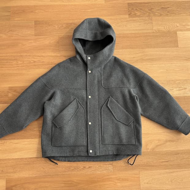 시스템 캐시미어 블렌드 포켓 점퍼 95