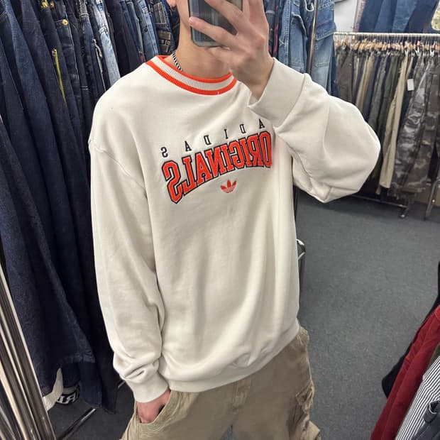 2XL) 아디다스 오리지널 스웻 맨투맨
