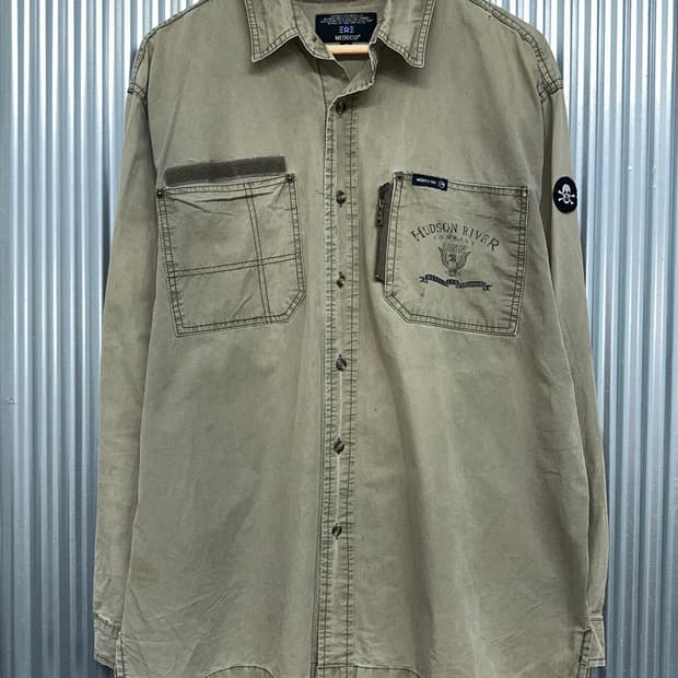 (2XL)메데코 MEDECO 콜드기어 밀리터리 파카 워크셔츠