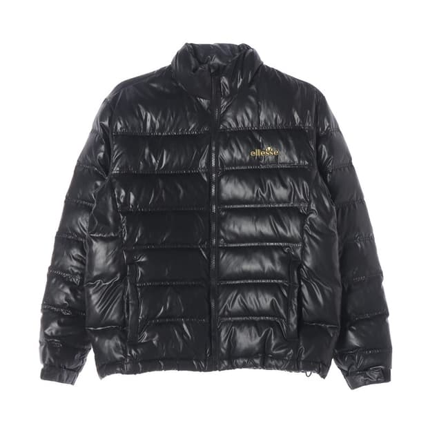 엘레쎄 이탈리아 올드스쿨 덕다운 푸퍼 패딩 블랙 M