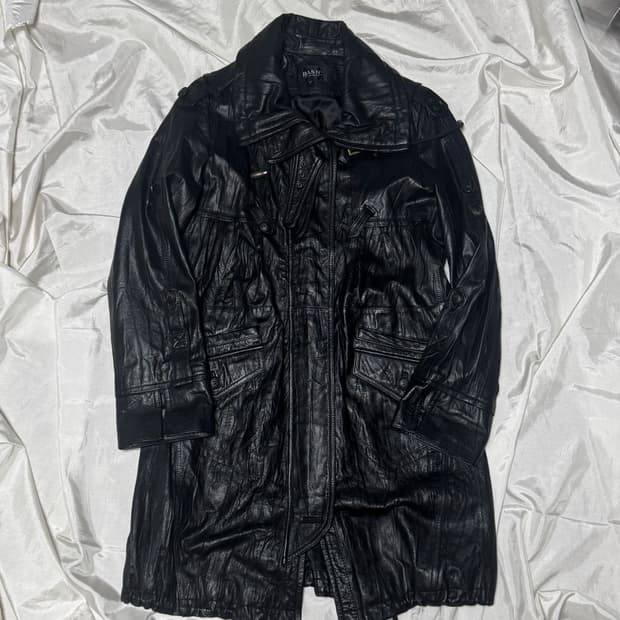 Y2k Style Sheepskin leather coat