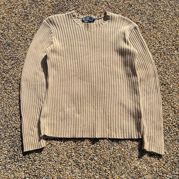 폴로 랄프로렌 브라운 니트