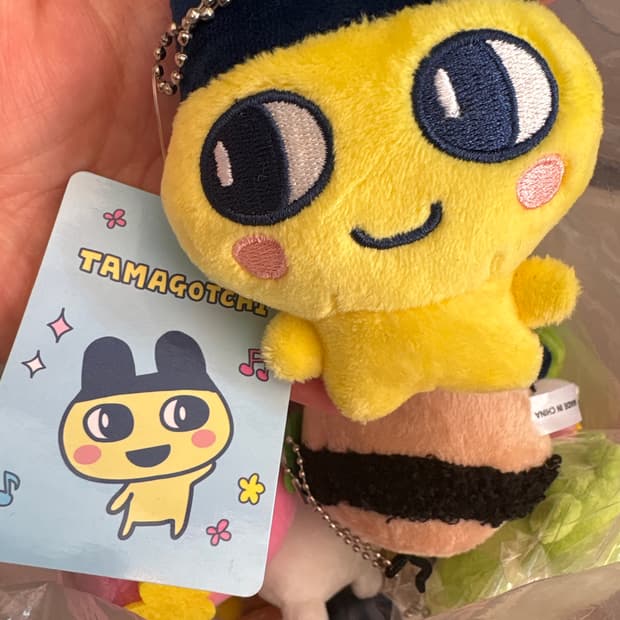 다마고치 인형 키링 마메치(재입고)