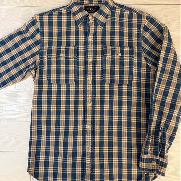 RRL 더블알엘 체크 셔츠 S 사이즈