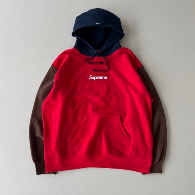 Fw24 슈프림 박스로고 후드티