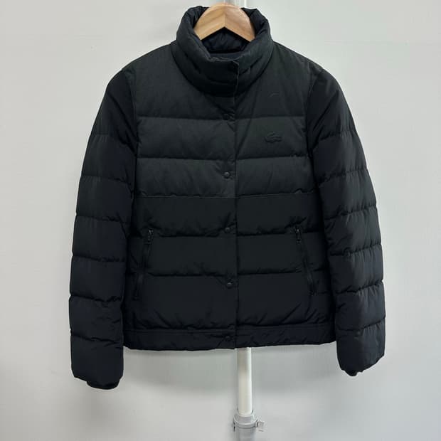 라코스테 로고 푸퍼 다운 패딩