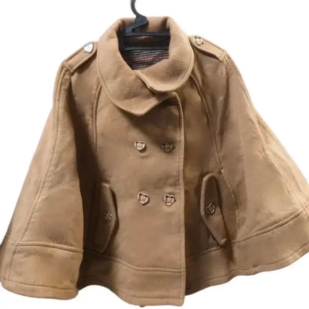 라떼갸루 히메갸루 모리걸 니혼진 케이프 코트