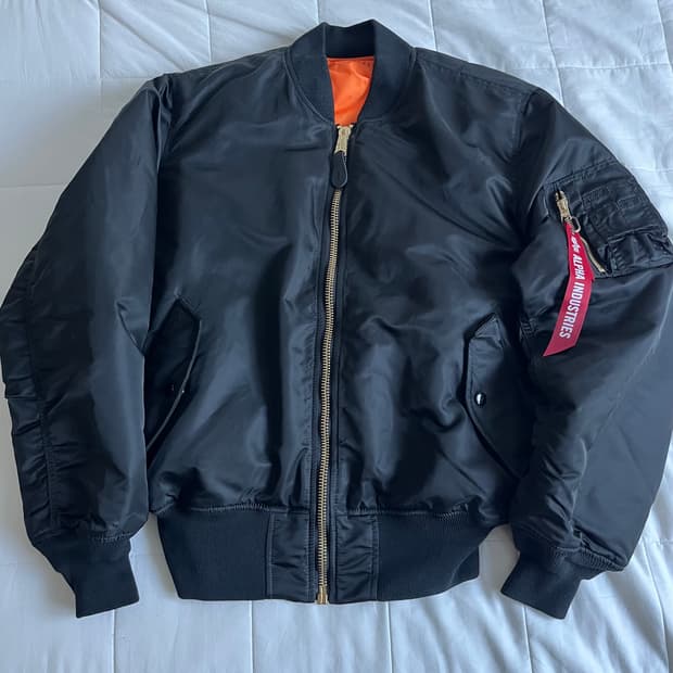 알파인더스트리 MA-1 택만뗀 새제품 M