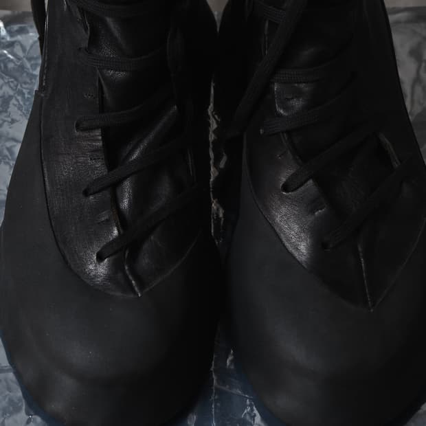 Leon emanuel blanck 구이디 레더 스니커즈