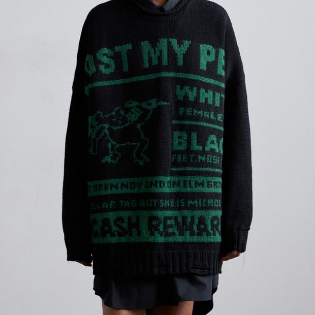 MM6 Maison Margiela 메종마르지엘라 오버스웨터