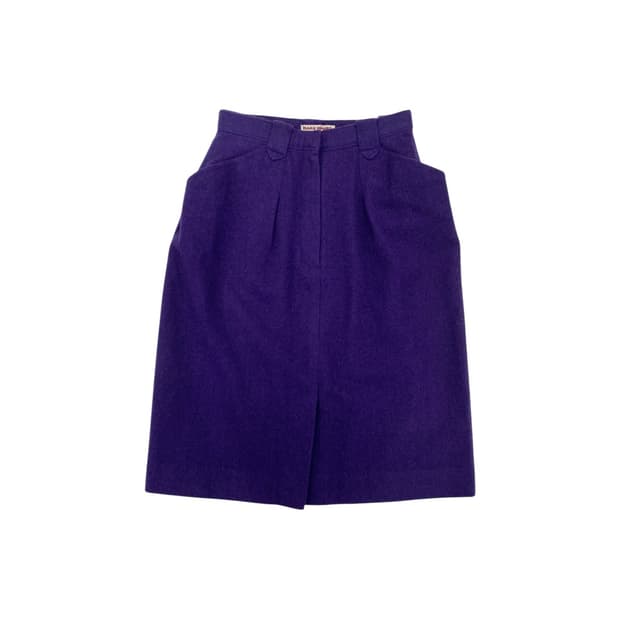 70‘s 이세이미야케 울 스커트 