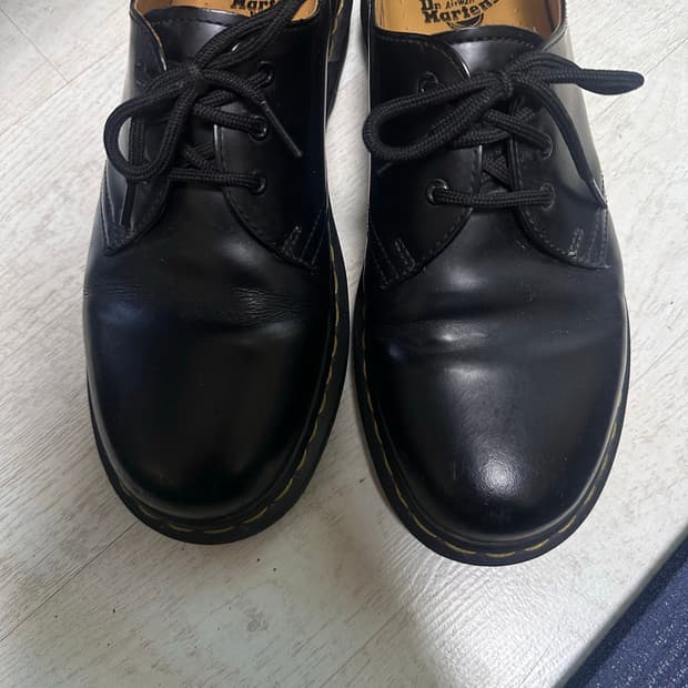 닥터마틴 1461 스무스 블랙 uk6