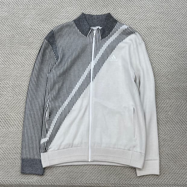 아디다스 니트 집업 r2646